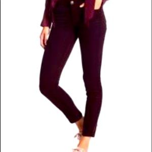 J Brand Skinny Leg Blackberry Corduroys